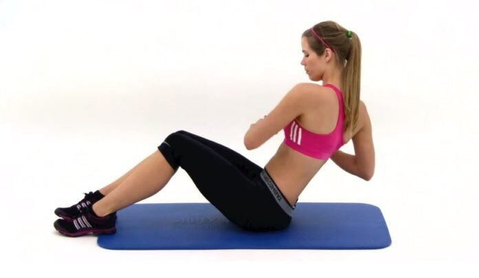 Hướng dẫn thực hiện bài tập Russian Twist để tăng cường cơ bụng