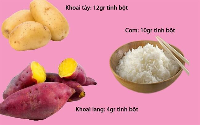 Khoai lang luộc là lựa chọn hoàn hảo trong chế độ ăn kiêng