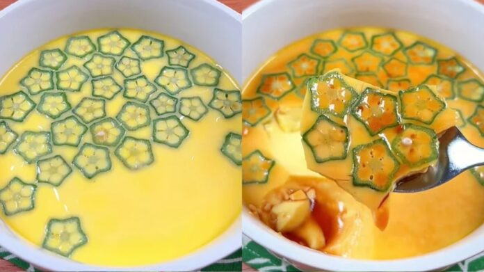 Trứng đậu bắp hấp
