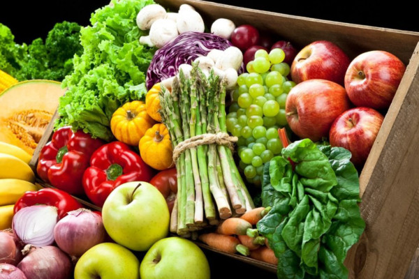 Tăng cường tiêu thụ trái cây và rau củ tốt cho sức khỏe